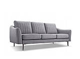 М'який прямий диван Cori 3 (сірий світлий), фото 2