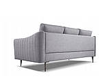 М'який прямий диван Cori 3 (сірий світлий), фото 3