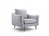 М'яке крісло Cori 1 (сірий світлий), фото 2