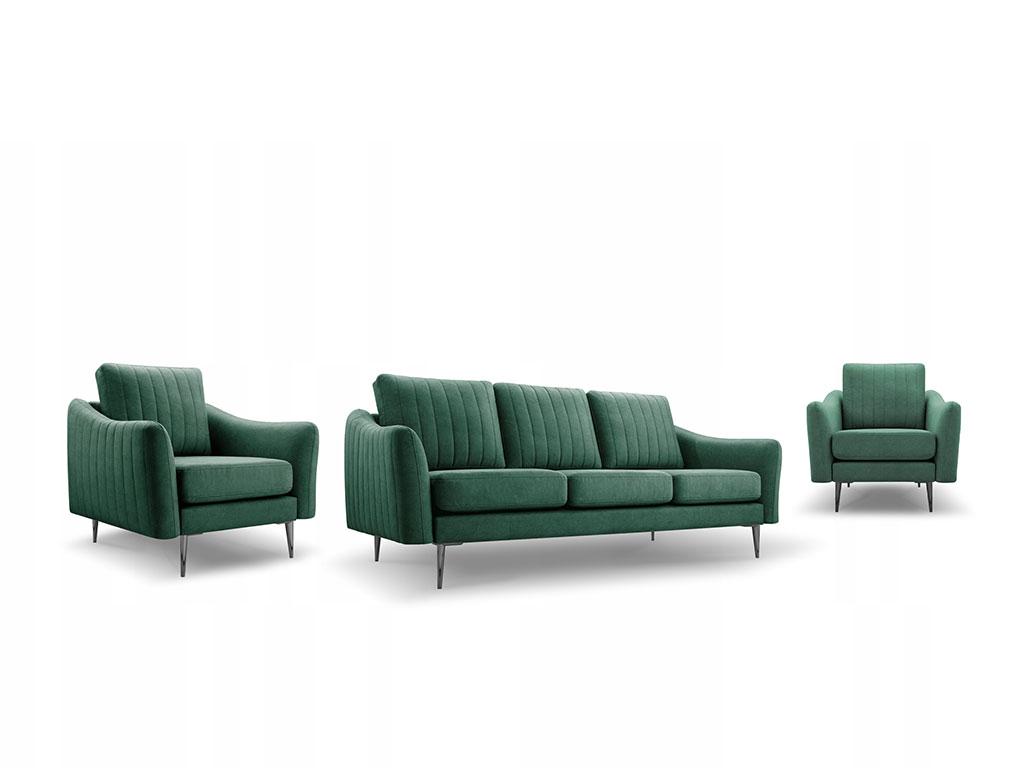 Комплект м'яких меблів Cori (зелений), фото 1