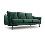 М'який прямий диван Cori 3 (зелений), фото 2
