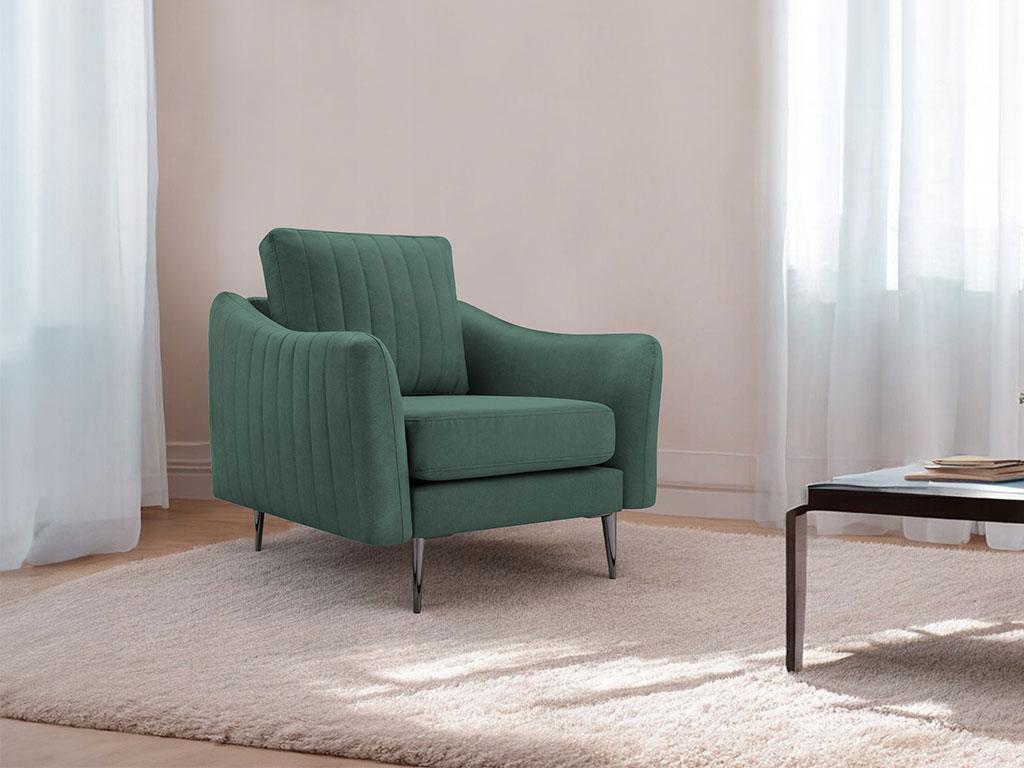 М'яке крісло Cori 1 (зелений), фото 1