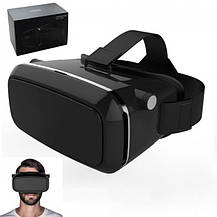 VR 3D окуляри віртуальної реальності для телефона смартфона 4.7-6 дюйма Чорні Shinecon Glasses, фото 3