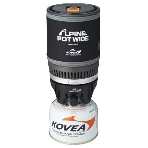 Система приготування їжі (газовий пальник та каструля) Kovea Alpine Pot Wide KB-0703W
