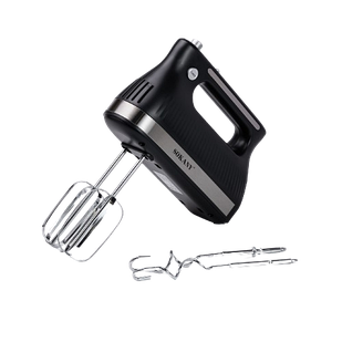 Міксер ручний з 2 насадками Sokany SK-6632 300 Вт чорний