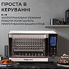 Електропіч Sokany SK10009 настільна 35 л, фото 4