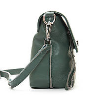 Жіноча шкіряна сумка 8793-9 blue-green.Купити жіночі сумки гуртом і в роздріб із натуральної шкіри в Україні, фото 7