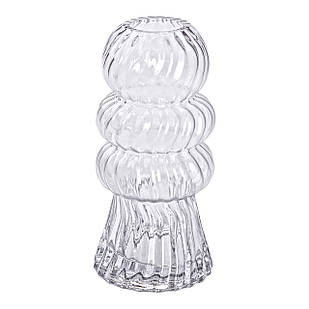 Скляна ваза 24,5 см HP-1727