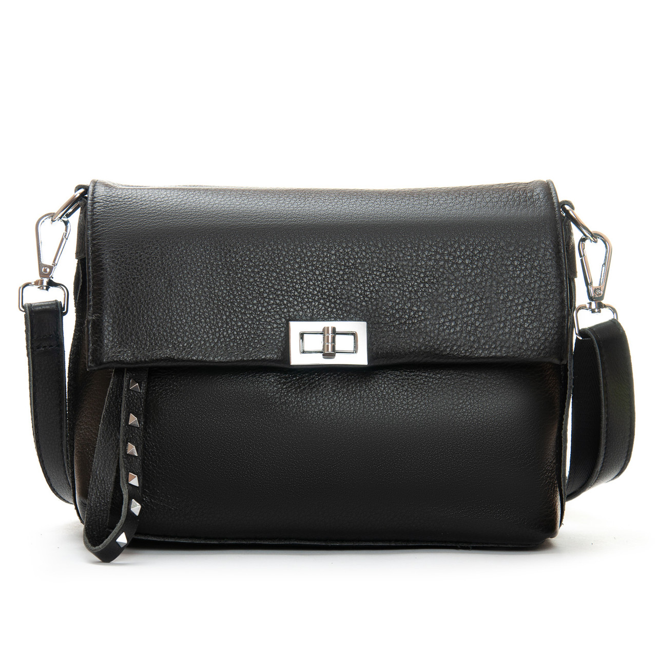 Жіноча шкіряна сумка 8793-9 black.Купити жіночі сумки гуртом і в роздріб із натуральної шкіри в Україні