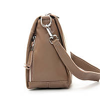 Жіноча шкіряна сумка 8942-9 khaki.Купити жіночі сумки гуртом і в роздріб із натуральної шкіри в Україні, фото 8