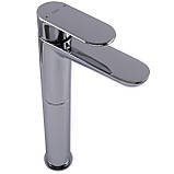 Змішувач для умивальника TOPAZ BARTS TB 07203-H36 високий H-305мм ,на гайці,шланги TAQ-M1055,D35 Baumar - Завжди Вчасно, фото 2