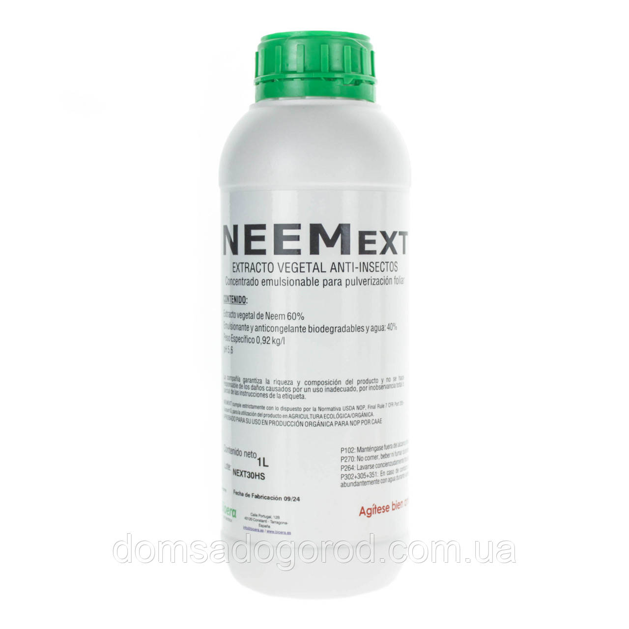 Інсектицид органічний біоактиватор Немекст | Neemext  Bioera 1 л