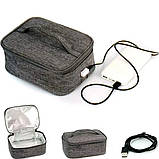 Термосумка ленч бокс для їжі Supretto з підігрівом від USB (9150), фото 6