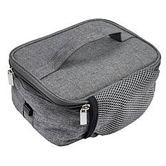 Термосумка для їжі Supretto з підігрівом від USB, Сірий (9150)
