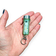 Ліхтарик - брелок кишеньковий QB-316 акумуляторний USB-С-charging 8 режимів 6 см