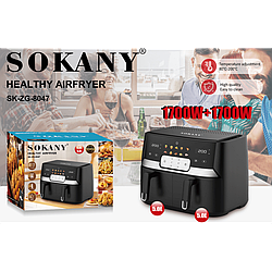 Аерофритюрниця Sokany 10 л  3400 Вт  SK-ZG-8047