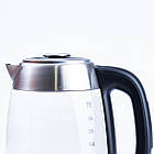 Електрочайник Sokany SK-SH-1069 Electric Kettle 2000W 2l прозорий чайник, фото 4