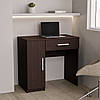 Комп'ютерний стіл з з полицями і висувною шухлядою, письмовий стіл для дому F-61, фото 3