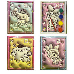 223 MY 3D Картина малювання фарбою пензлик і фарба