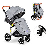Сучасна коляска SUMMER BABY модель SEMPER + Утеплювач + Фольга + Еко шкіра ручки