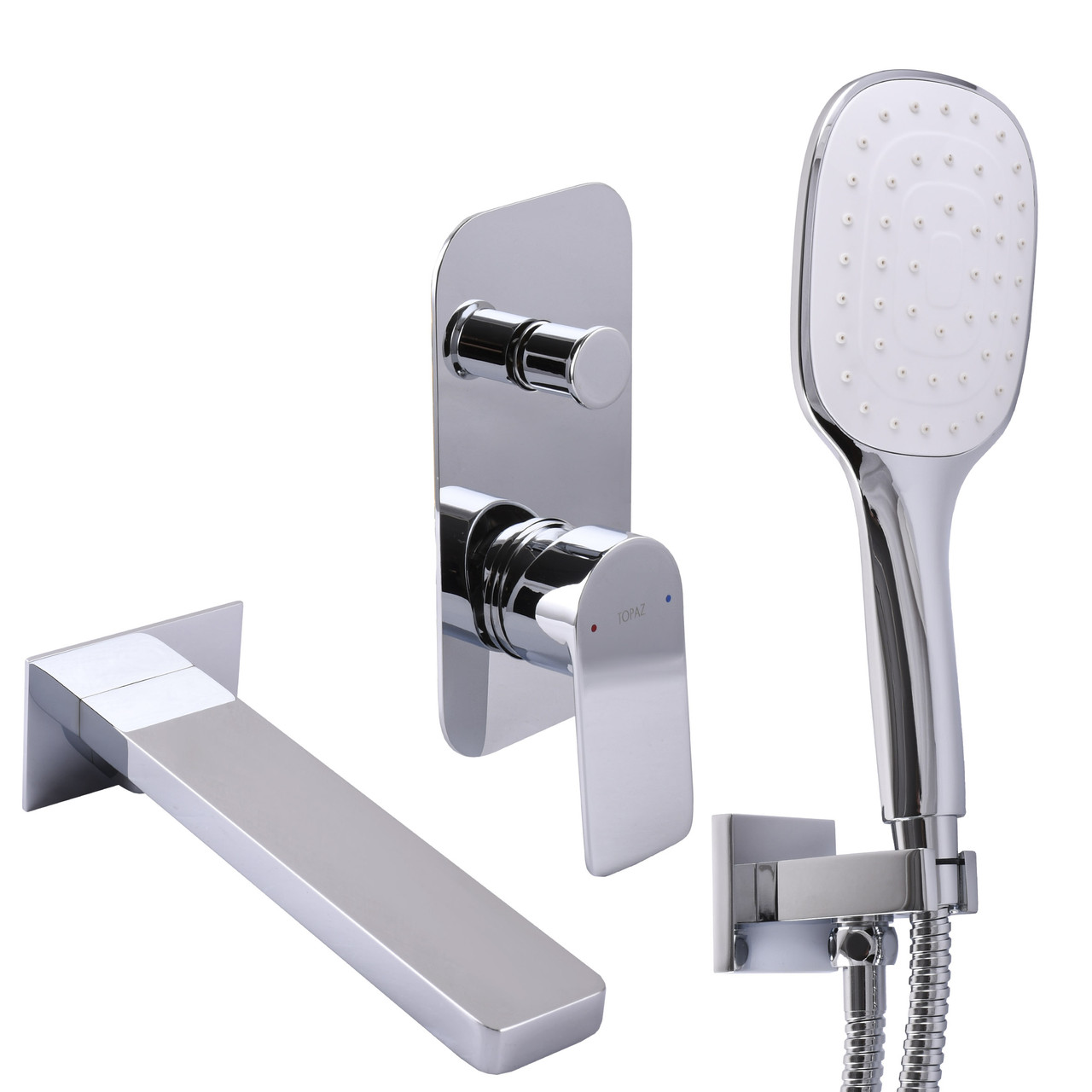 Змішувач для ванни вбудований TOPAZ SARDINIA TSG 08202-V-H20 Baumar - Завжди Вчасно, фото 1