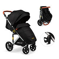 Сучасна коляска SUMMER BABY модель SEMPER + Утеплювач + Фольга + Еко шкіра ручки