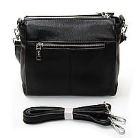 Жіноча шкіряна сумка 8942-9 black.Купити жіночі сумки гуртом і в роздріб із натуральної шкіри в Україні, фото 8