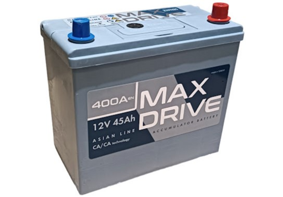 Автомобильный аккумулятор 45 Ah MAX DRIVE ASIA SMF (-/+) EN400 NS60 (СТ-00151413)