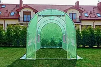 Теплиця парник Flora 6м2 3x2м 25мм садова дачна готова городна збірна для дому дачі з вікнами, фото 4