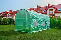 Теплиця парник Flora 6м2 3x2м 25мм садова дачна готова городна збірна для дому дачі з вікнами, фото 5