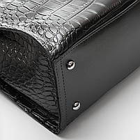 Жіноча шкіряна сумка 8800-220 brightgray.Купити жіночі сумки гуртом і в роздріб із натуральної шкіри в Україні, фото 6