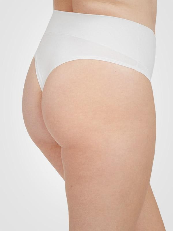 Spanx коригувальні трусики "Cotton Comfort", розмір M, колір білий