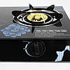 Газова плита настільна 2 конфорки, 69х37х8см, з п'єзою / Двоконфорочна плита газова / Пічка газова, фото 8