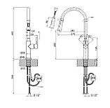 Змішувач для кухні Globus Lux ALPEN SBT1-2033 Baumar - Завжди Вчасно, фото 4