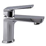 Змішувач для умивальника TOPAZ LEXI TL-21201-H57-0, Шланги TAQ-M1055 Baumar - Завжди Вчасно, фото 3