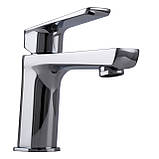 Змішувач для умивальника TOPAZ LEXI TL-21201-H57-0, Шланги TAQ-M1055 Baumar - Завжди Вчасно, фото 4