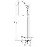 Змішувач для ванни TOPAZ BARTS TB 07113-H36 Baumar - Завжди Вчасно, фото 7