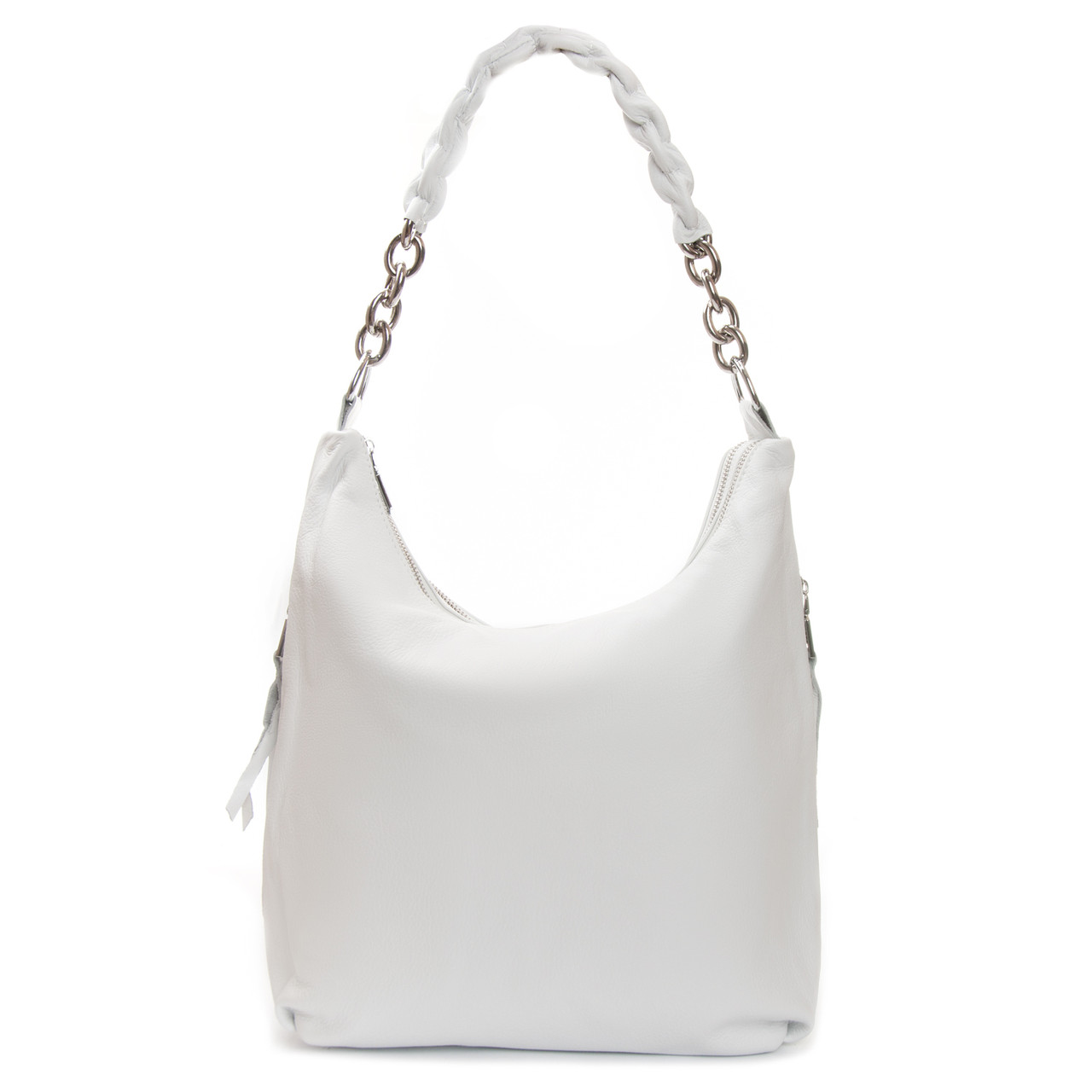 Жіноча шкіряна сумка 8087-9 white.Купити жіночі сумки гуртом і в роздріб із натуральної шкіри в Україні