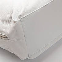 Жіноча шкіряна сумка 8087-9 white.Купити жіночі сумки гуртом і в роздріб із натуральної шкіри в Україні, фото 7
