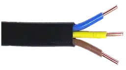 Дріт з'єднувальний ШВВП 3х1,5 (чорний)