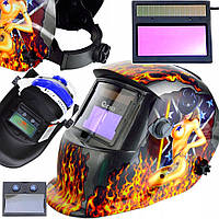 Захисна зварювальна маска з автоматичним затемненням Geko G01877