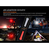 Дифузійний фільтр силіконовий Fenix AOT-04 червоний для ліхтарів серії PD, TK, WF, HT, фото 8