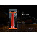 Дифузійний фільтр силіконовий Fenix AOT-04 червоний для ліхтарів серії PD, TK, WF, HT, фото 9