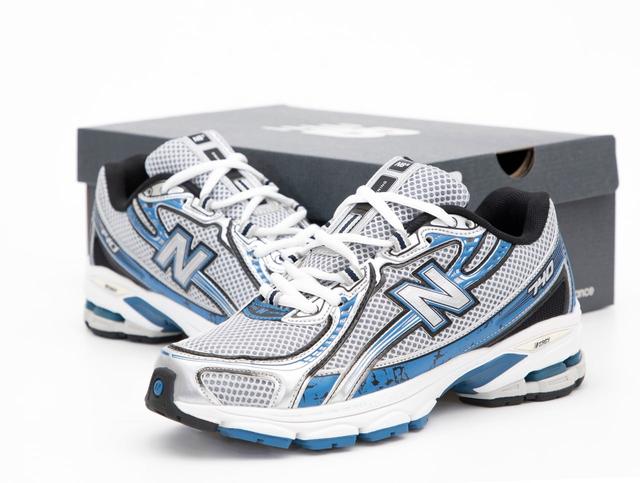 New Balance 740 Silver Blue фото
