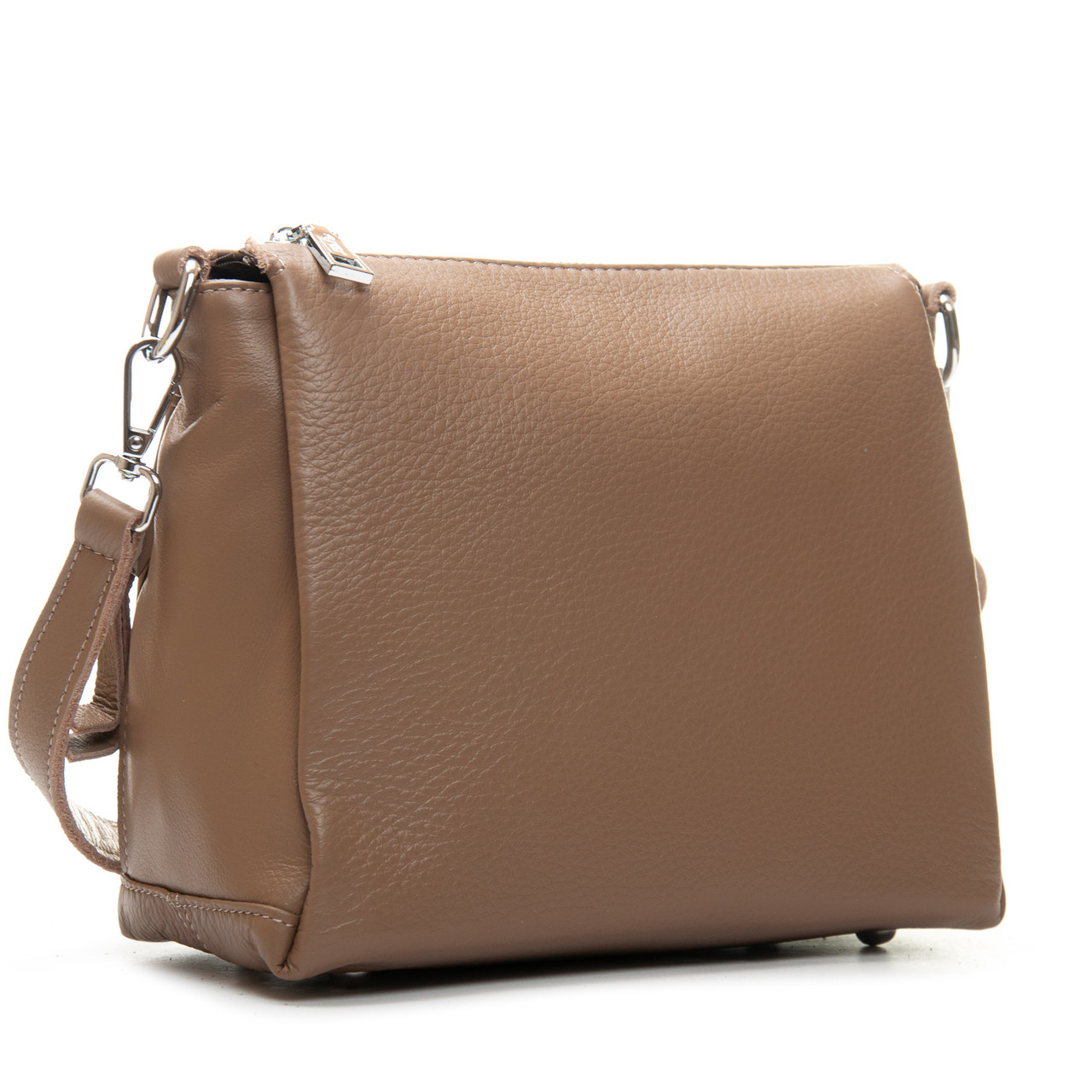 Жіноча шкіряна сумка 8942-9 khaki.Купити жіночі сумки із натуральної шкіри trandbags.com.ua