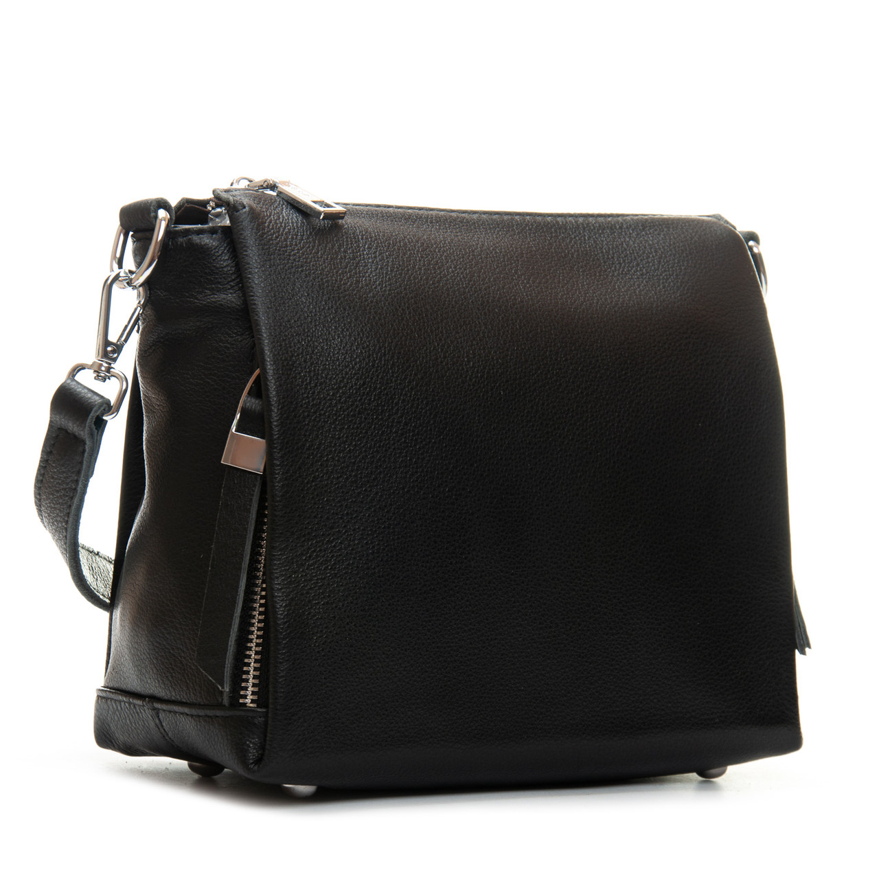 Жіноча шкіряна сумка 8942-9 black.Купити жіночі сумки із натуральної шкіри trandbags.com.ua