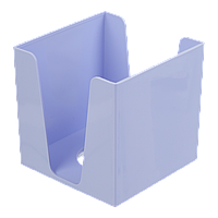 Бокс для паперу 90х90х90мм Buromax Pastel бузковий (BM.6360-26)