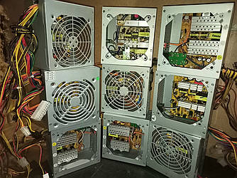 Блоки живлення (різні) НЕ РОБОЧІ 120Fan