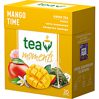 Чай зелений Tea Moments Mango Time 20 пакетиків (tm.00292)
