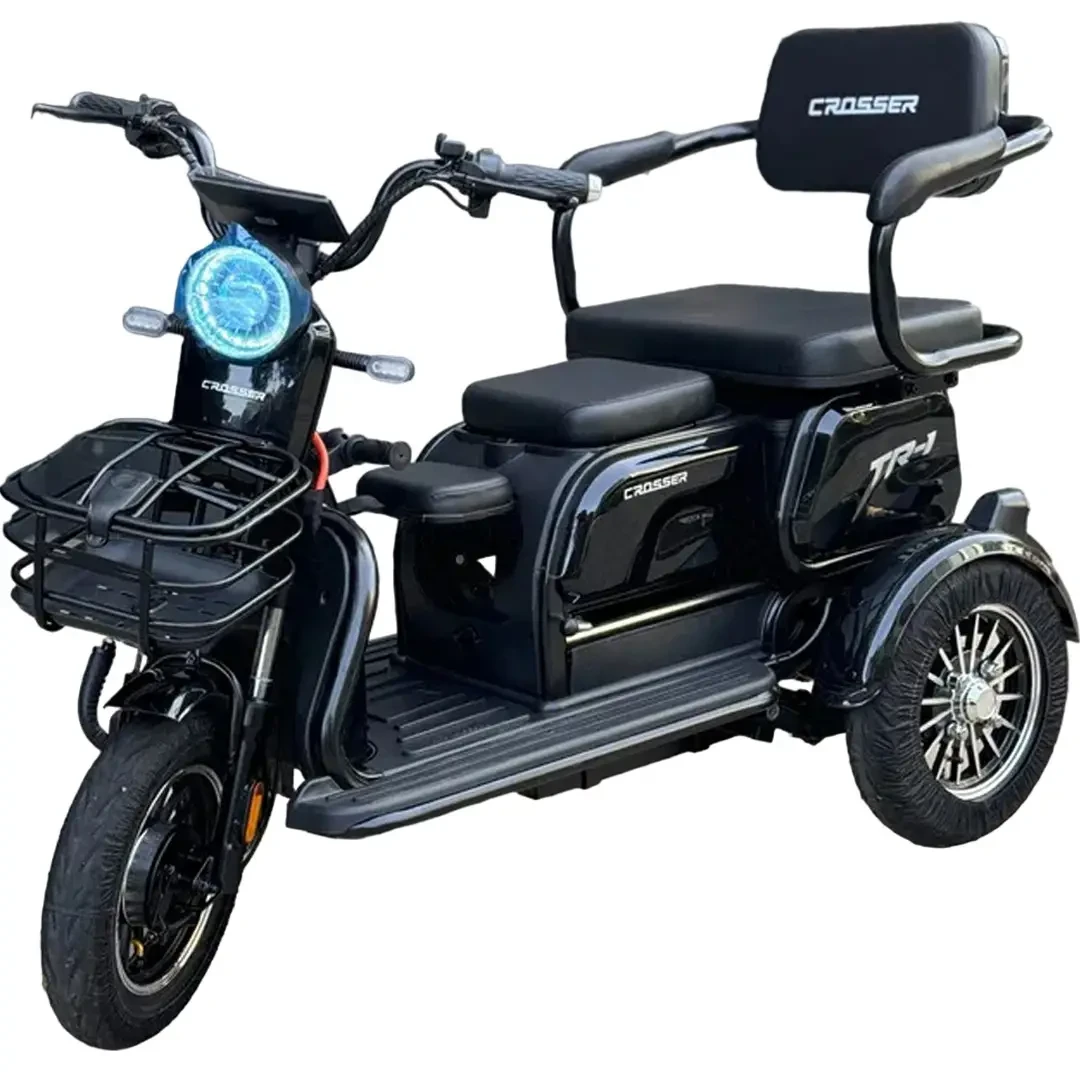 Триколісний Електроскутер Crosser TR-1 2025 72V/20AH/600W з АКБ і ЗУ